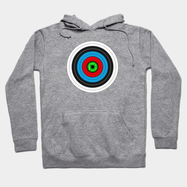 Eye on the Target Hoodie by NeilGlover